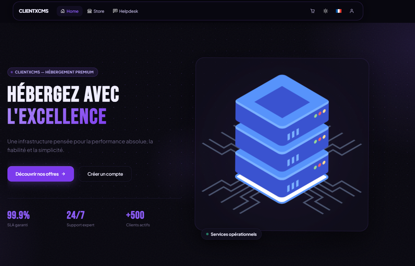 Mode sombre et mode clair